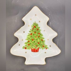*VINTAGE* George Good Christmas Tree Trinket Dish